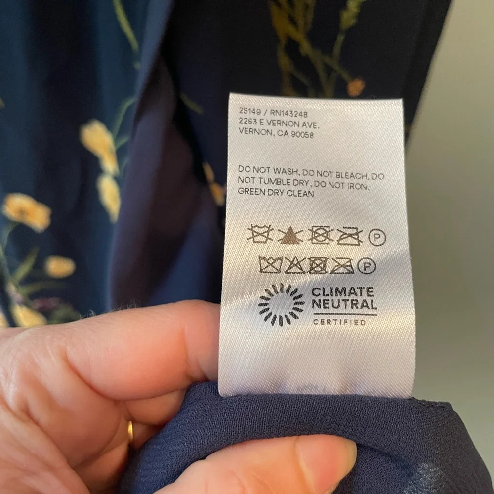 Reformation Melba Dress in Mademoiselle XS - Picture 8 of 8